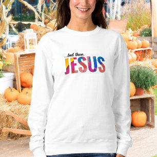 Camiseta Mas então Jesus Sweet para as Mulheres
