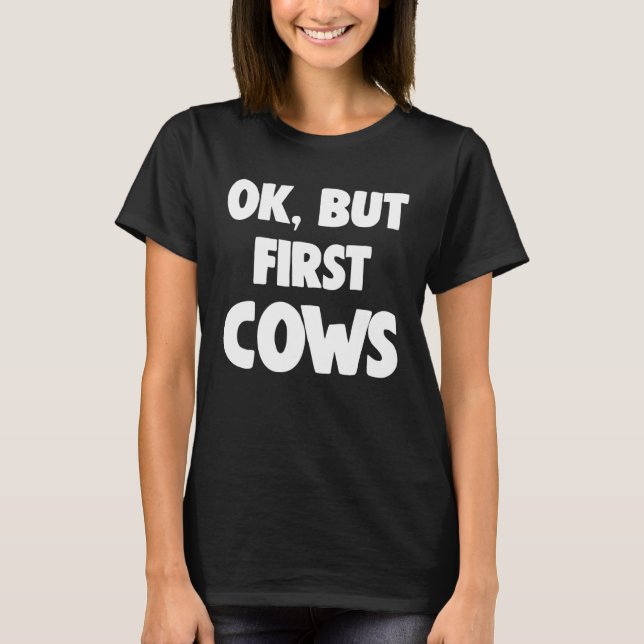 Camiseta Mas Firs Ok Mas Primeiro Bois (Frente)