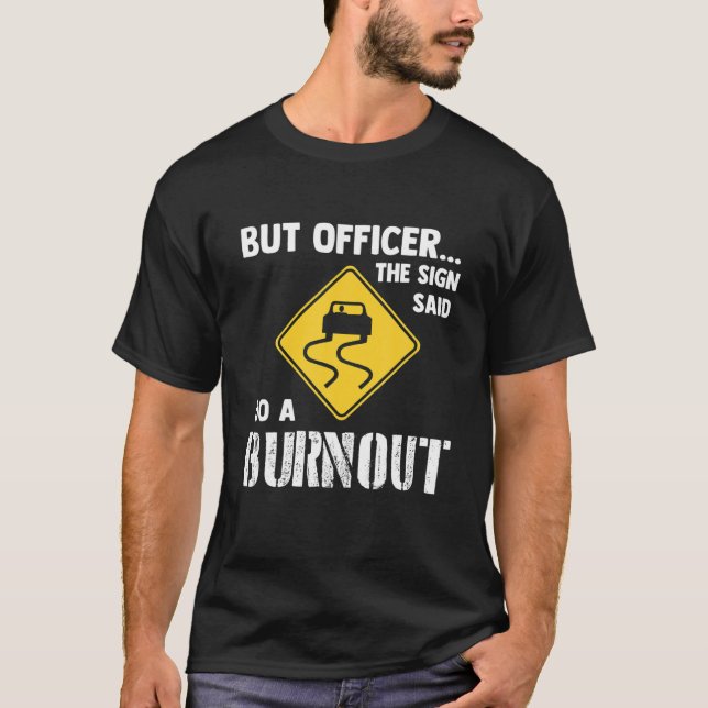 Camiseta Mas Oficial Do Sinal Disse Para Fazer Uma Queimada (Frente)