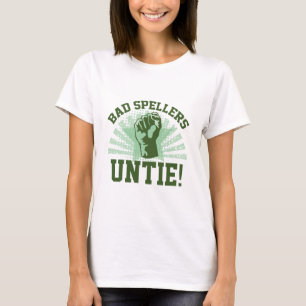 Camiseta Más Ortografia Desamarre!