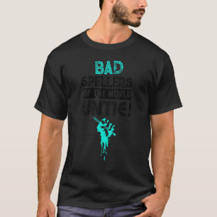 Camiseta Más Ortografia Do Mundo Unitário
