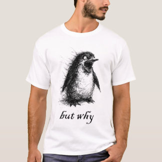 Camiseta mas por que pinguim