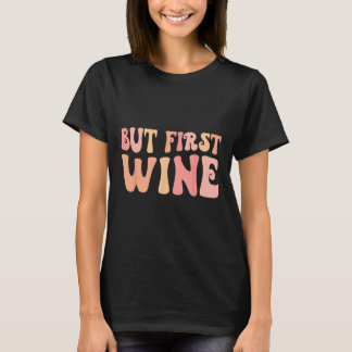 Camiseta Mas Primeiro Bebendo De Vinho Bach Par De Bachelor