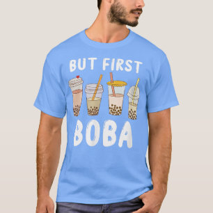 Camiseta Mas Primeiro Boba Kawaii Anime Engraçado - Bubble 