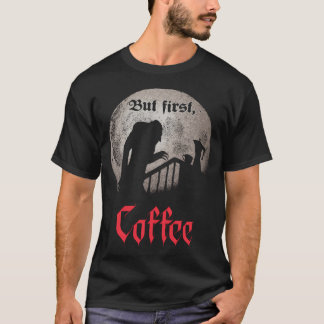 Camiseta Mas Primeiro Café.
