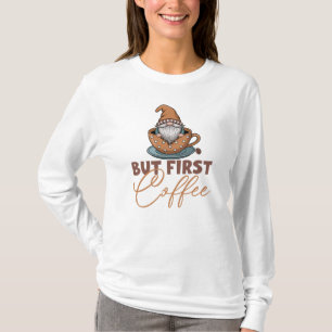 Camiseta Mas Primeiro Gnome Café