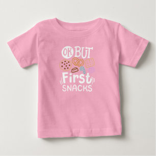 Camiseta Mas primeiro lanche