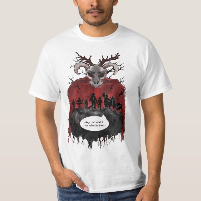 Camiseta Mas que se nós lhes falamos (Frente)