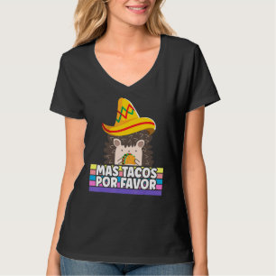 Camiseta Mas Taco Por Favor Mais Tacos Por Favor Hedgehog C