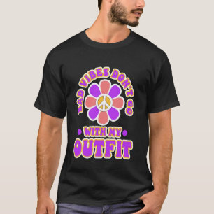 Camiseta Más vibrações não combinam com meu look