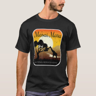 Camiseta Masai Mara Kenya Safari Reserva Nacional Serengeti