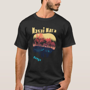 Camiseta Masai Mara Quênia Safari Nacional Serengeti Vida S