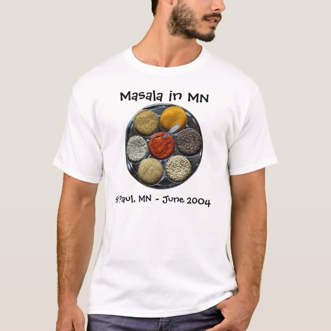 Camiseta Masala no manganês (Frente)