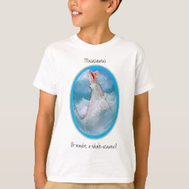 Camiseta Masasaurus, ou Baleia-asaurus 