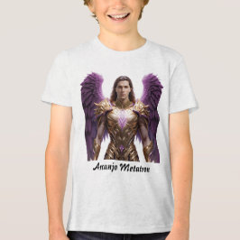 Camiseta Masc Juvenil Básica Arcanjo Metraton