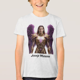 Camiseta Masc Juvenil Básica Arcanjo Metraton