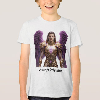 Camiseta Masc Juvenil Básica Arcanjo Metraton