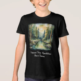 Camiseta Masc Juvenil Básica Reflexos da Terra-1