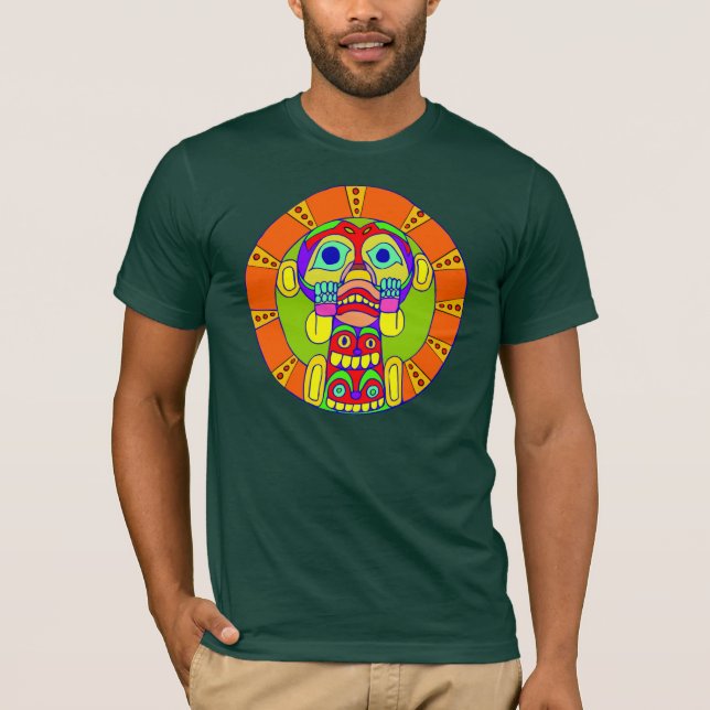 Camiseta Máscara assustador T (Frente)