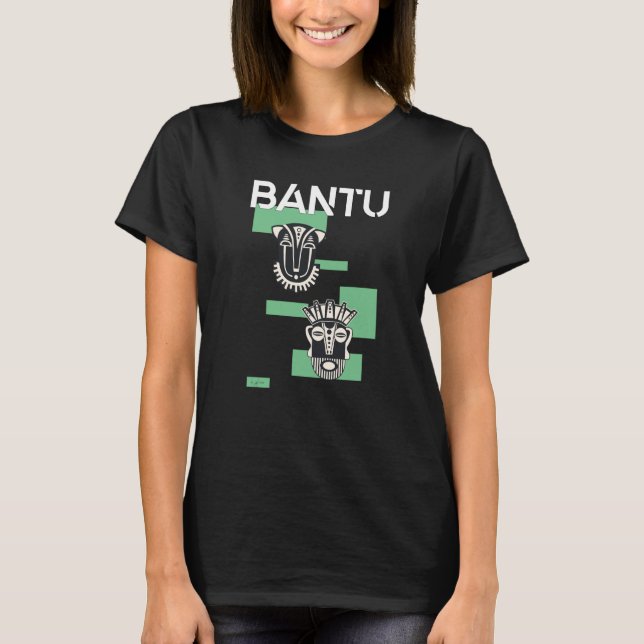 Camiseta Máscara Bantu (Frente)