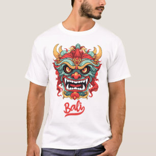 Camiseta Máscara Barong de Bali