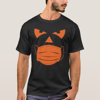 Camiseta Máscara de abóbora Vestida no Halloween 3417png341