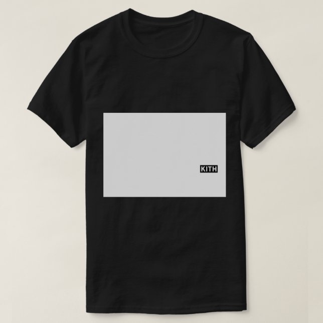 Camiseta Máscara de BOGO Preto do Kith (Frente do Design)