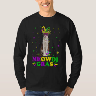 Camiseta Máscara de Carnaval de Gato Oriental Cute Meowdi G