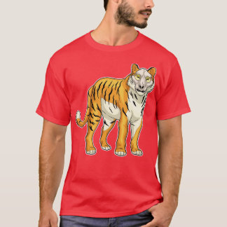 Camiseta Máscara de Caveira do Tigre