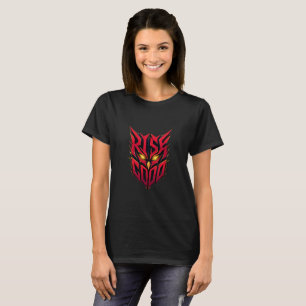 Camiseta Máscara de Coruja Rise God