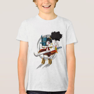 Camiseta Máscara de Demônio Chibi do Guerreiro Samurai