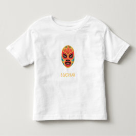 Camiseta Máscara de desenho animado de Lucha Libre Arte da 