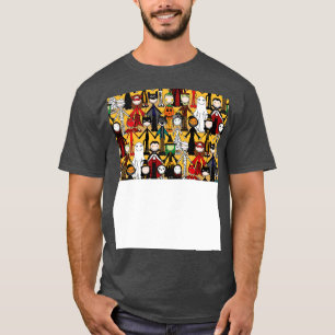Camiseta Máscara de Dia de as Bruxas engraçado 3