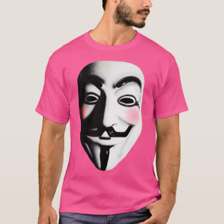 Camiseta Máscara de Fawkes