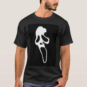 Camiseta Máscara de Filme de Horror de gritar