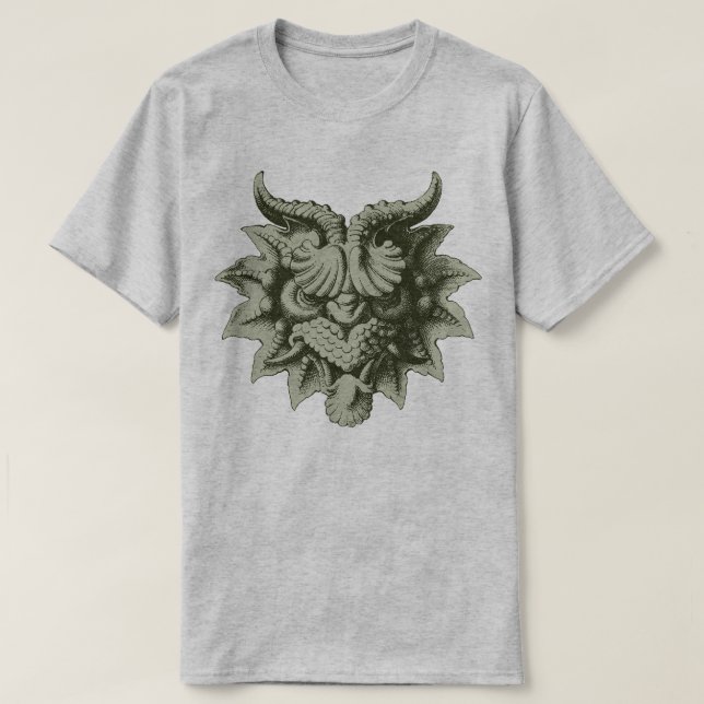 Camiseta Máscara de Gárgula 3 (Frente do Design)