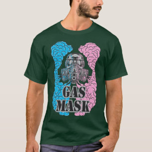 Camiseta Máscara de gás e fumaça