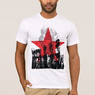 Camiseta Máscara de gás Red Star! Ernesto Che Guevara T-Shi