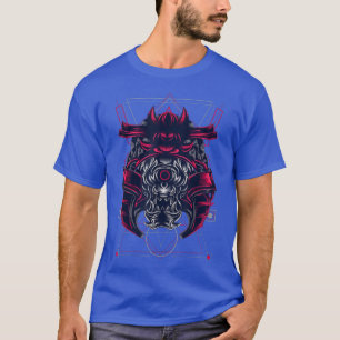 Camiseta Máscara de Guerra Samurai Impera Chalice Ghost