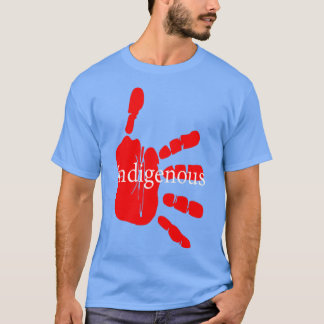 Camiseta Máscara de Indígenas Americana Nativa