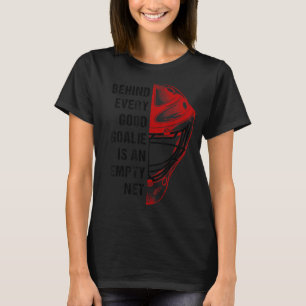 Camiseta Máscara de Jogador de Hóquei em Hóquei em Hóquei e