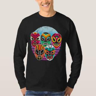 Camiseta Máscara de Luta mexicana, eu Legal Luta mexicana