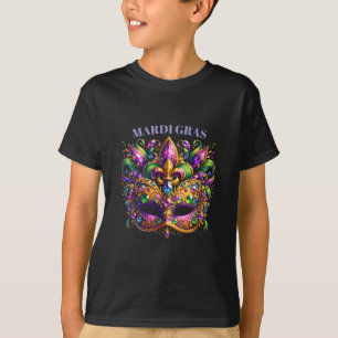 Camiseta Máscara de Mardi Gras