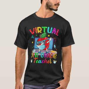 Camiseta Máscara de Máscara do Quadrado Virtual de Grau 5