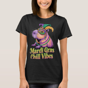 Camiseta Máscara de Mascarada Vibes Frias do Cardeal Mardi