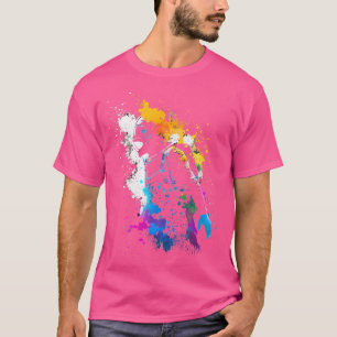 Camiseta Máscara de mergulho de peixe de mergulho Scuba Div