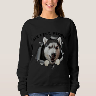 Camiseta Máscara de Pessoas Siberiana de 6 pés