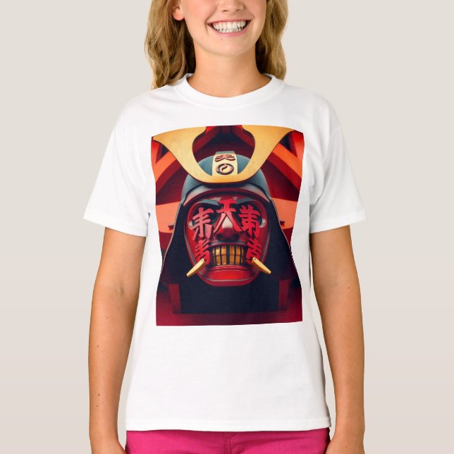 Camiseta Máscara de samurai (Frente)