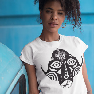 Camiseta Máscara de tribo inca