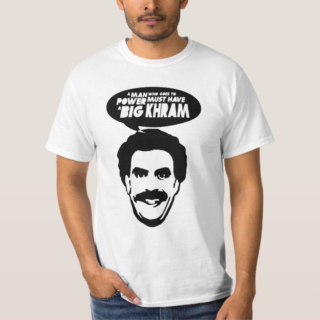Camiseta Máscara de Visto Borat (Frente)